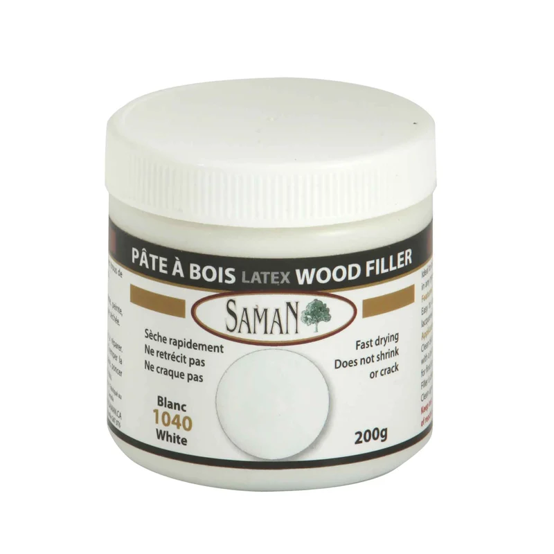 Pâte à bois au latex Blanc, 200 g