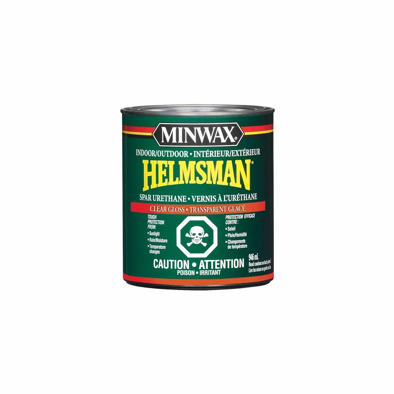 Minwax Helmsman intérieur / extérieur vernis uréthane transparent lustré, 946 ml