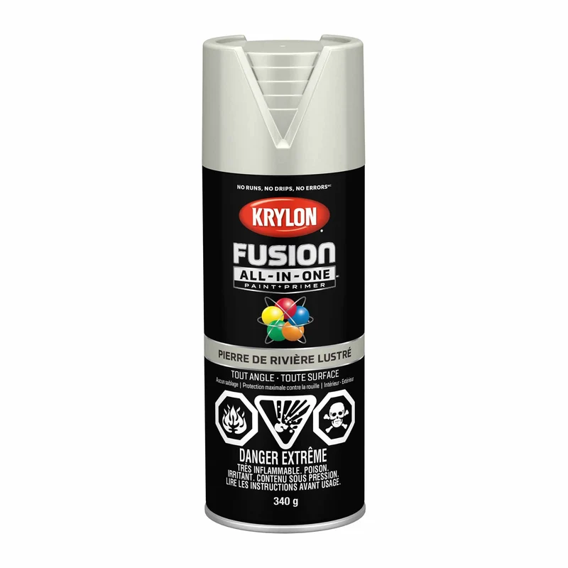 Krylon Fusion All-In-One aérosol pierre de rivière lustré, 340 g
