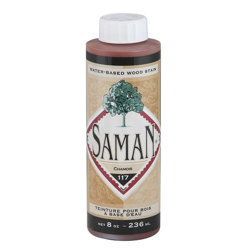 Teinture pour bois à base d'eau Chamois, 236 ml