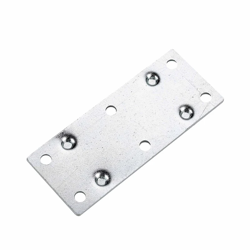 Plaque de fixation à position multiple de 3-1/2'' x 1-3/8'', emballage de 4 unités