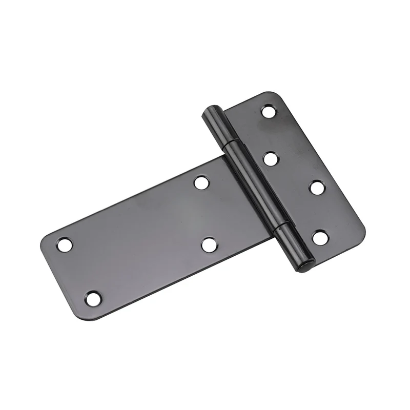 Penture noire rectangulaire en T de 5'', emballage de 2 unités