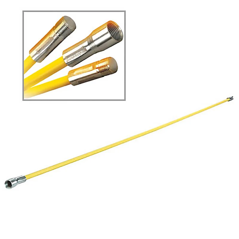 Tige de cheminée flexible en fibre de verre, 3/8 '' x 60''