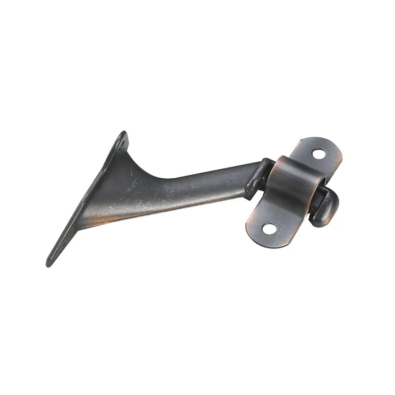 Support pour main courante de 2-1/4'', bronze huilé