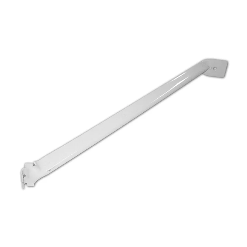 Traverse blanche pour étagère de 12'' et 16 '', 12" de long