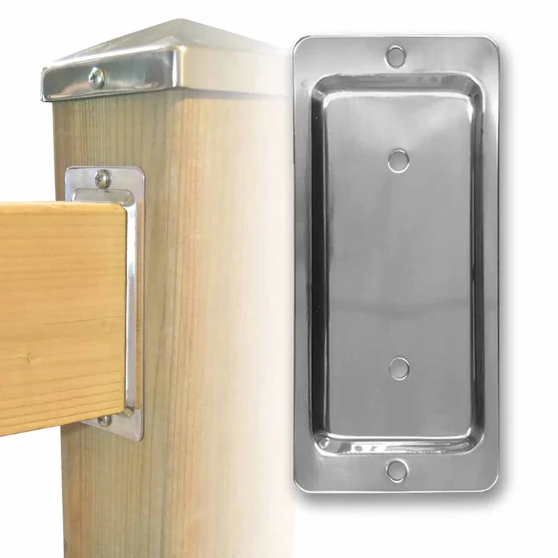 Assise de 2'' x 4'', Fixplak 24 inox