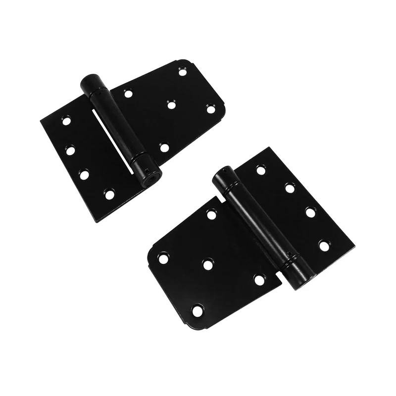 Ensemble de charnières en T rectangulaires à fermeture automatique, emballage de 2 unités