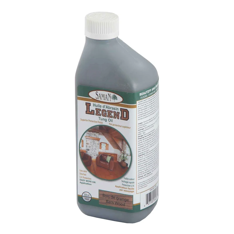 Huile protectrice d'Abrasin Bois de Grange, 500 ml