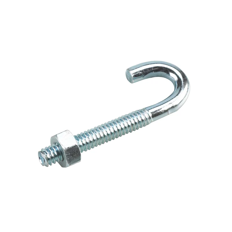 Boulon en J avec écrou, 2-1/4''