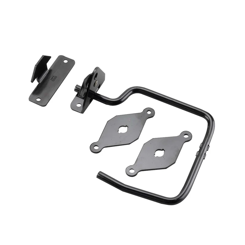 Loquet pour porte de terrasse et piscine # 308, noir