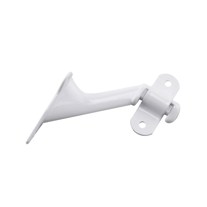 Support pour main courante de 2-1/4'', blanc