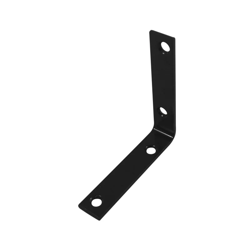Renfort noir de coin, 3-1/8'' x 3-1/8'' x 3/4''
