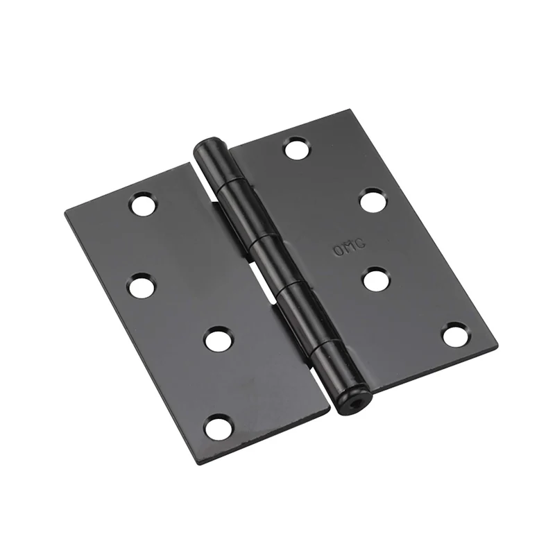 Penture à mortaiser noire de 4'', boite de 2 unités