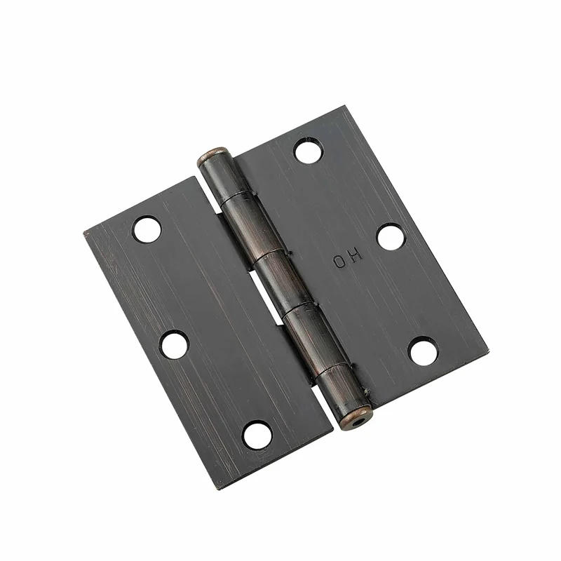 Penture à mortaiser bronze huilé de 3-1/2'', boite de 2 unités