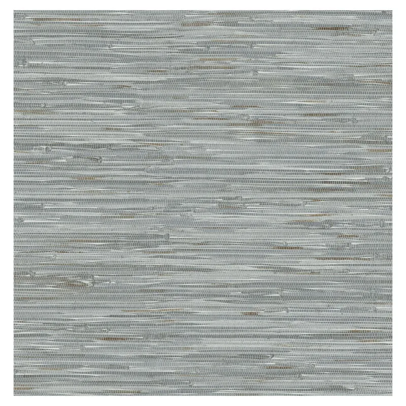 Papier peint adhésif à motif de gazon, 20,5" x 18' (bleu)
