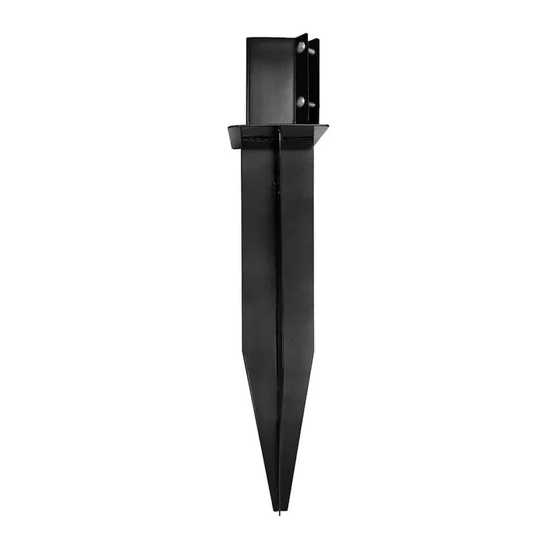Pieu robuste à enfoncer 44, noir