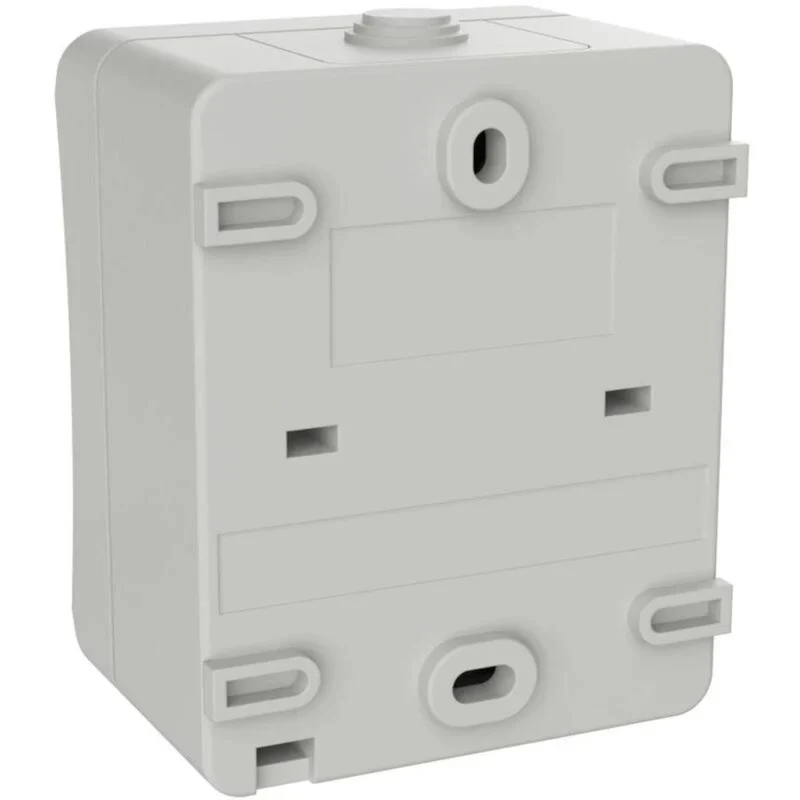 Interrupteur va et vient en saillie Aquatop IP54 - gris et blanc - Dio