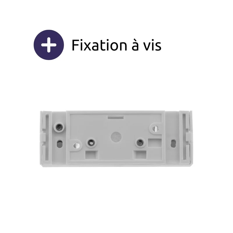 Bouton de sonnette filaire + étiquette porte-nom - Otio