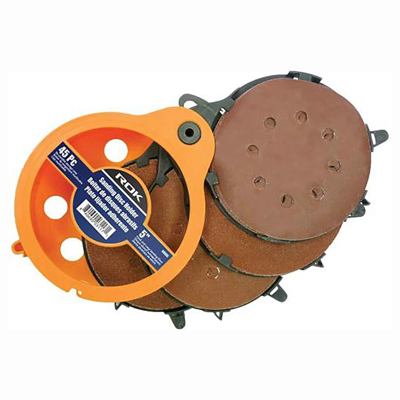Ensemble de disques abrasifs, 5" (45 pièces)