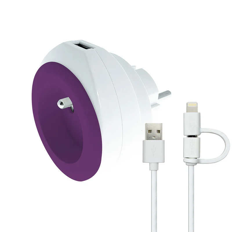 Prise BEWATT + chargeur USB - Watt and Co
