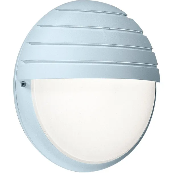 Applique Dune visière E27 sans source lumineuse antivandale - Blanc - Lébénoïd