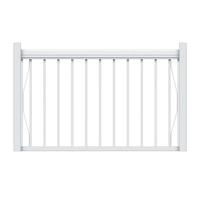 Ensemble de barrière blanche pour rampe d'aluminium Legacy, 36'' x 42''