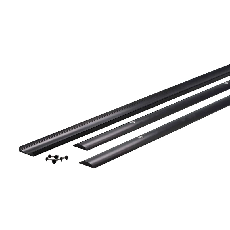 Adaptateur angulaire pour rampe, 48'' (noir)