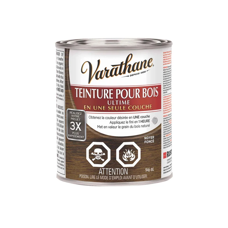 Teinture pour bois Ultime noyer foncé, 946 ml