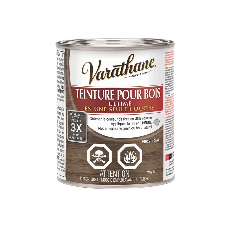 Teinture pour bois Ultime Provincial, 946 ml