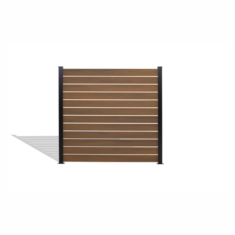 Planche de composite pour clôture de 1" x 5,3" x 6', brun moisson (4 unités)