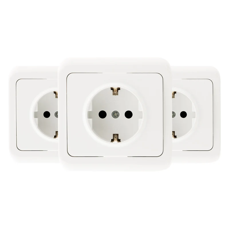 Prise encastrée Schuko 16A Antaria - Zenitech