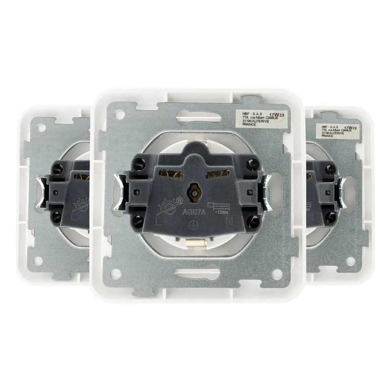 Prise encastrée Schuko 16A Antaria - Zenitech