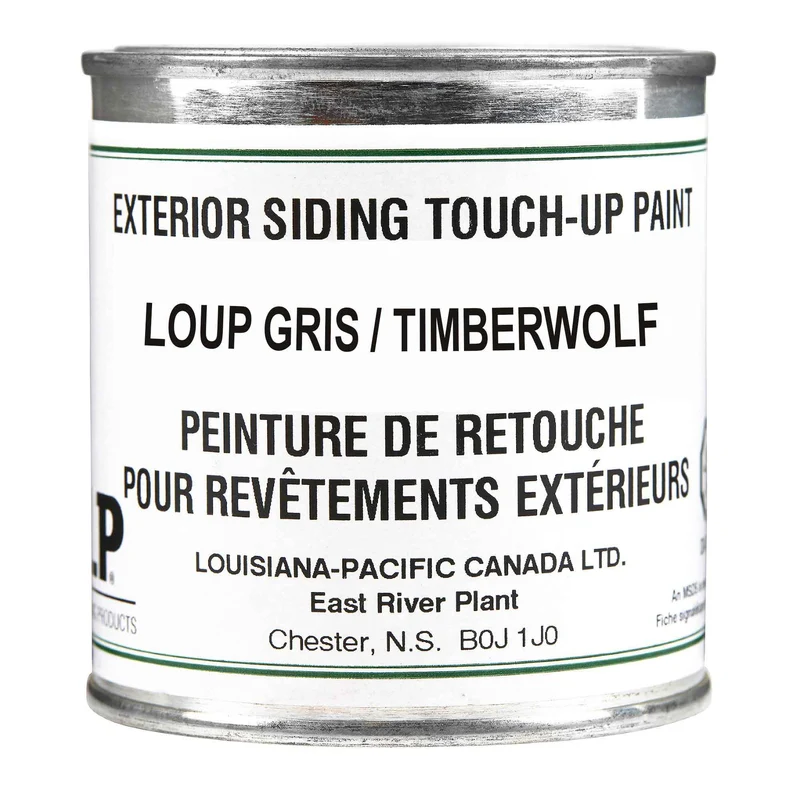 Peinture de retouche pour revêtements extérieurs 284 ml, loup gris