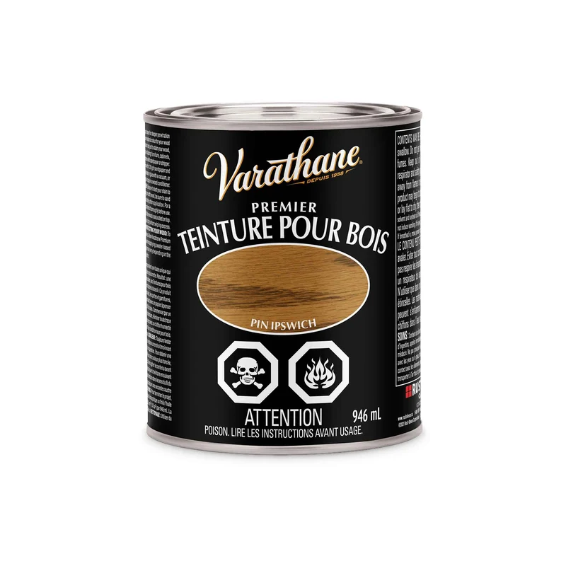 Teinture Premier pour bois pin Ipswich, 946 ml