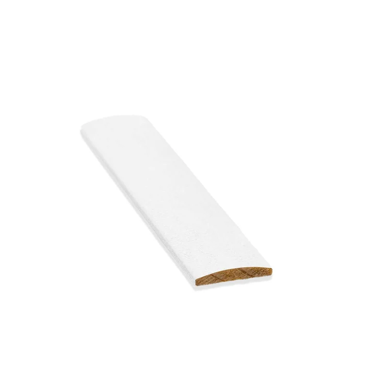 Moulures pour panneaux en vinyles blanc neige, 1/8" x 1'' x 8'