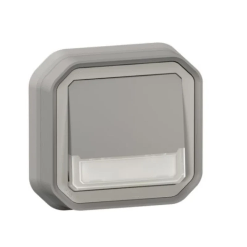 Poussoir inverseur lumineux encastré Plexo IP55 - Legrand