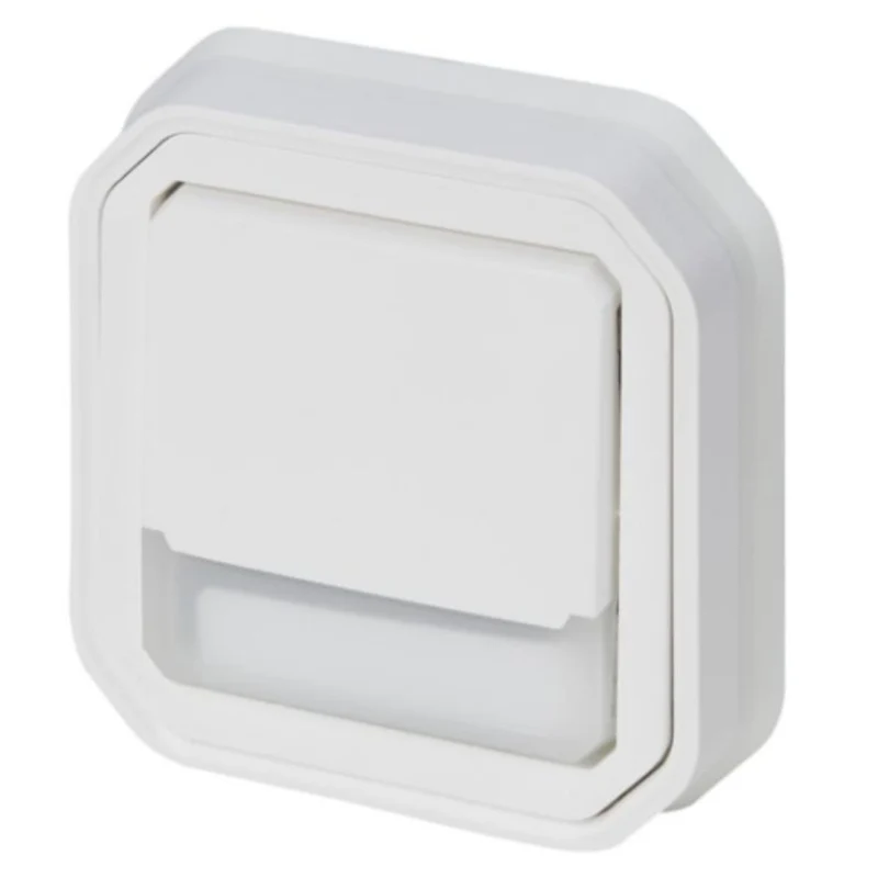 Poussoir inverseur lumineux encastré Plexo IP55 - Legrand