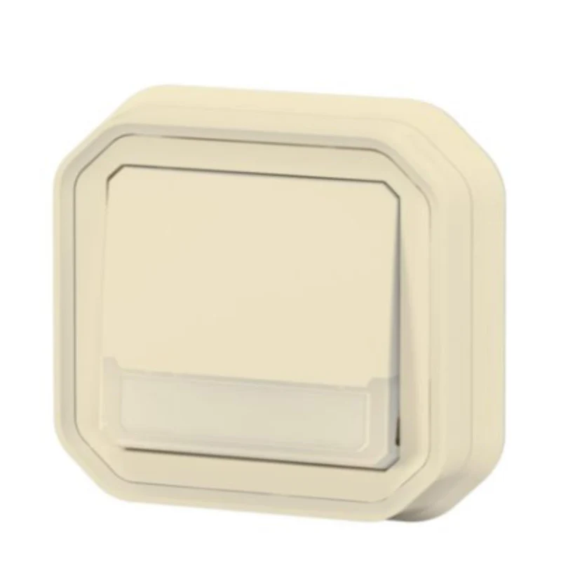 Poussoir inverseur lumineux encastré Plexo IP55 - Legrand