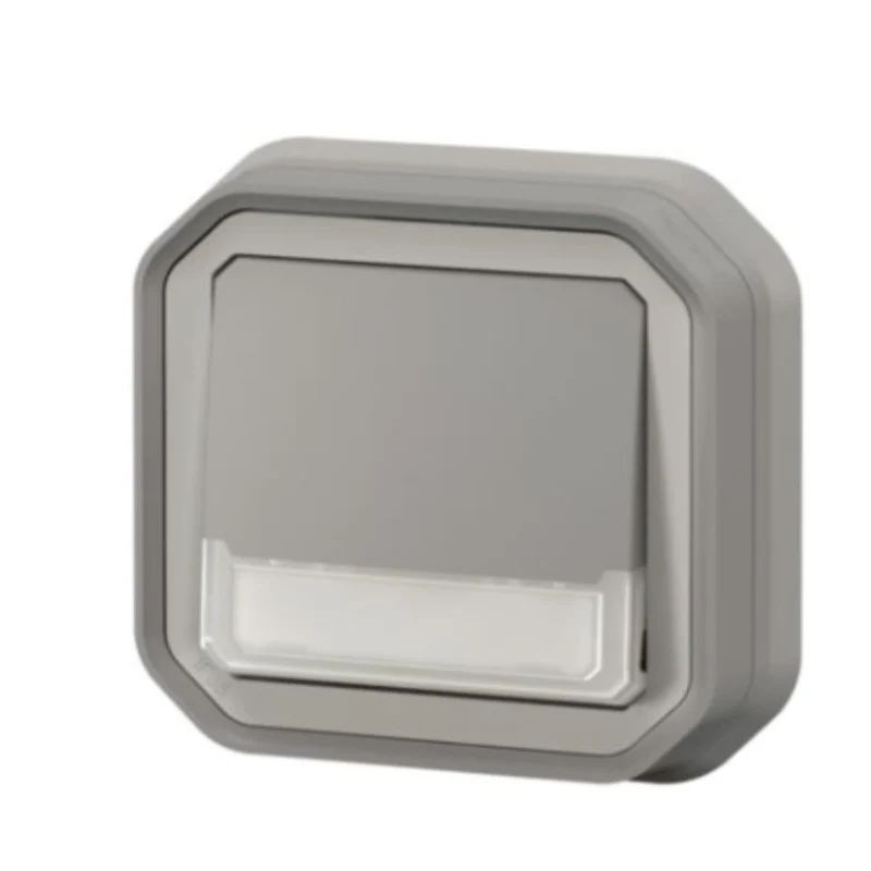 Poussoir inverseur lumineux encastré Plexo IP55 - Legrand