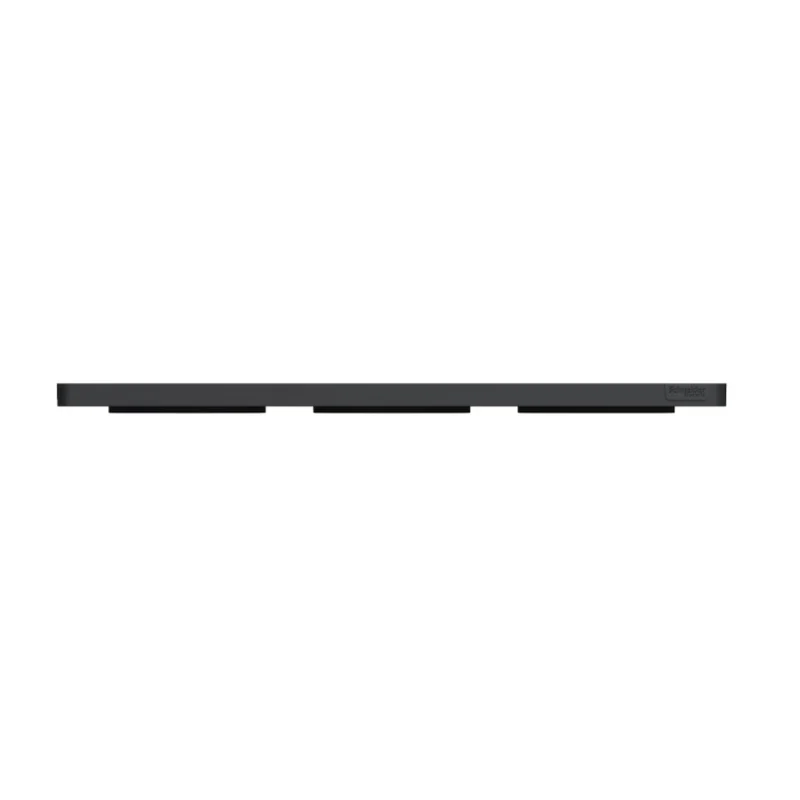 Plaque 3 postes H/V entraxe 71 mm - Odace Touch - Schneider