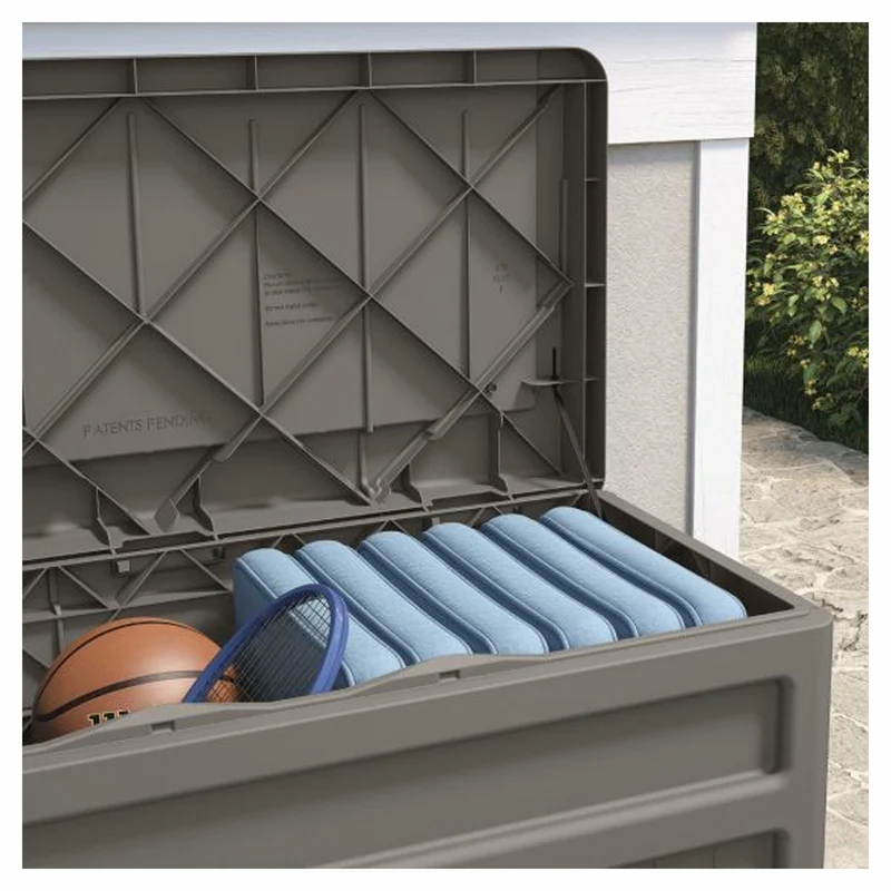 Coffre de rangement pour terrasse, 73 gallons