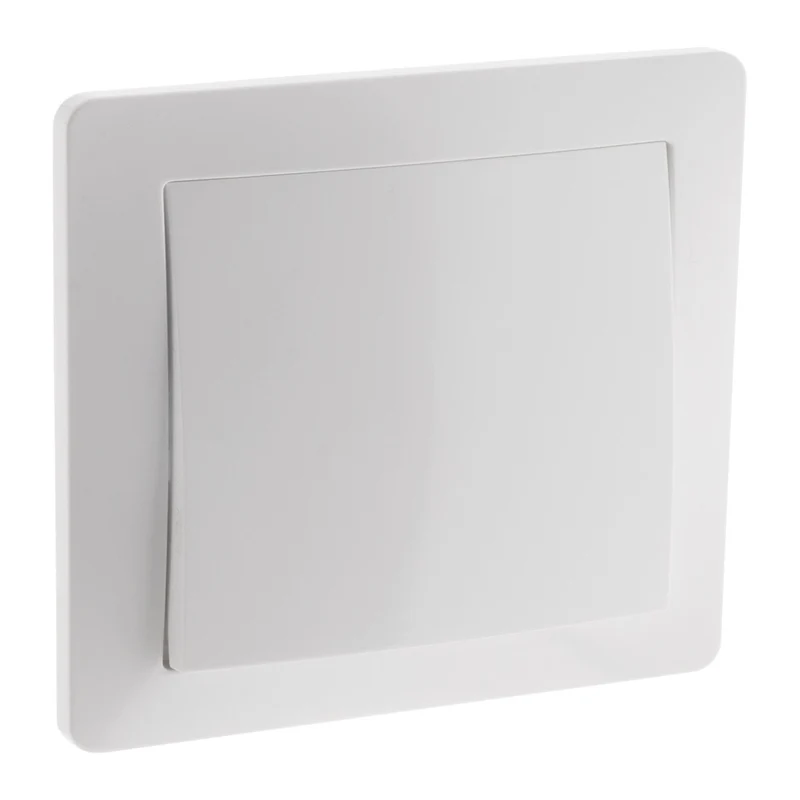 Interrupteur encastré blanc 10A - Zenitech