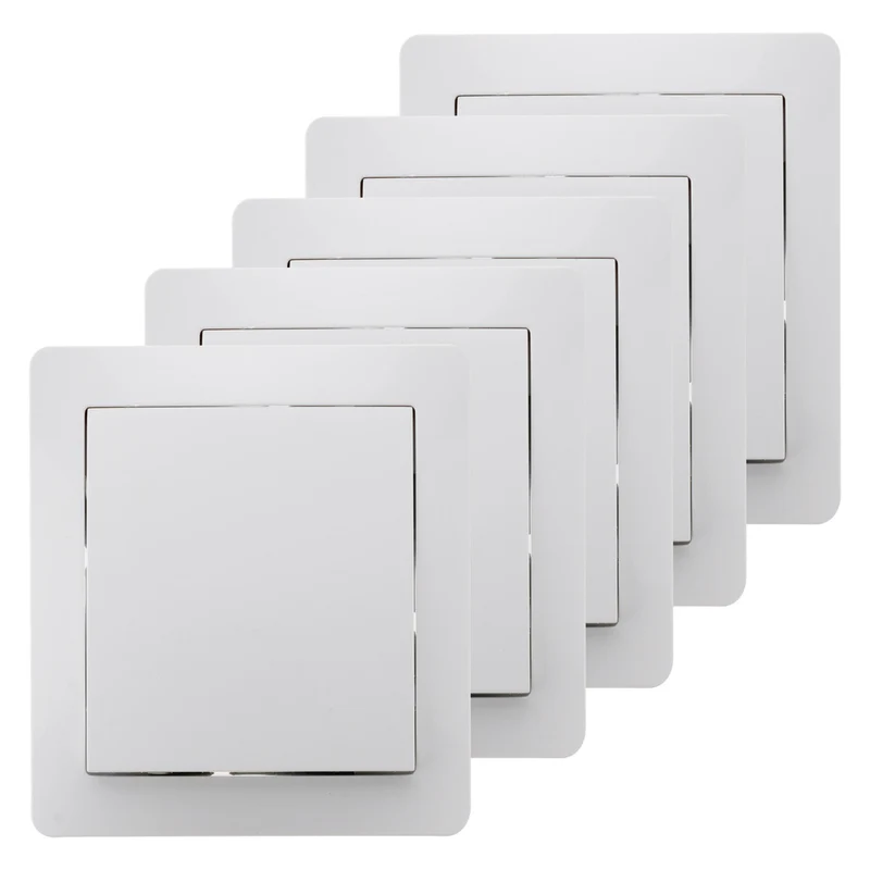 Interrupteur encastré blanc 10A - Zenitech