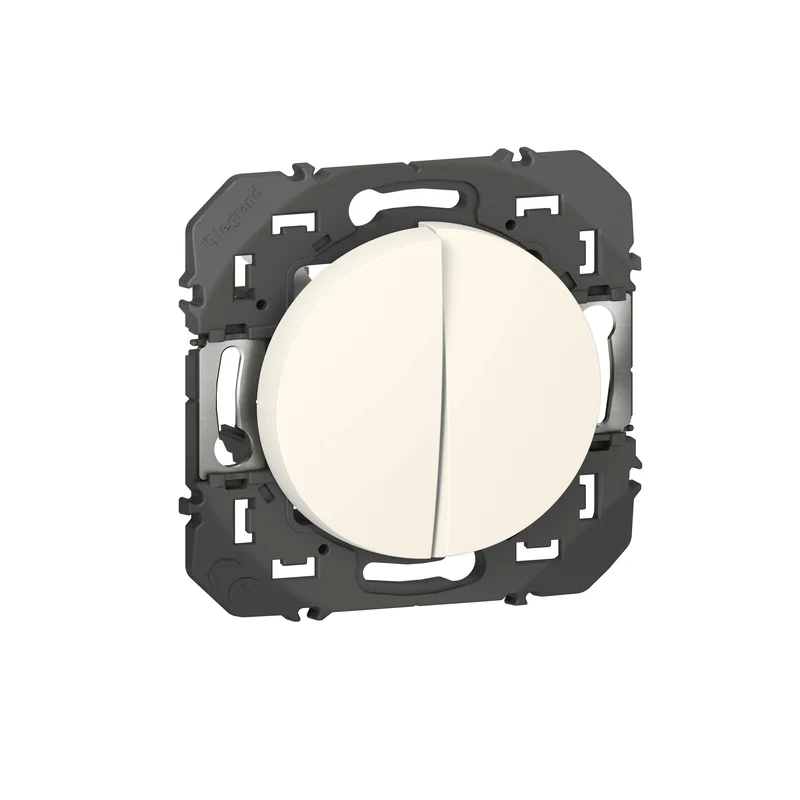 Interrupteur va et vient 10A + poussoir 6A - Dooxie - Legrand