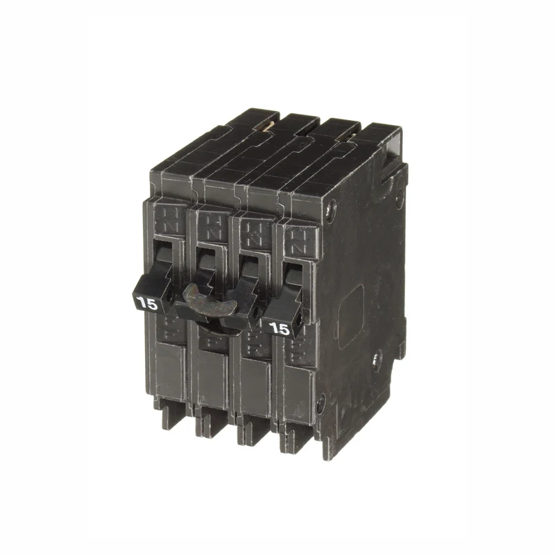 Disjoncteur Q QUAD unipolaire et bipolaire, 2 x 15 A unipolaire / 1 x 40 A bipolaire