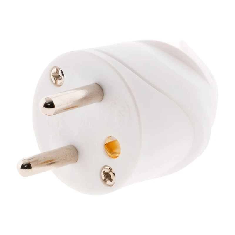 Fiche mâle coudée 16A 2P+T - Zenitech