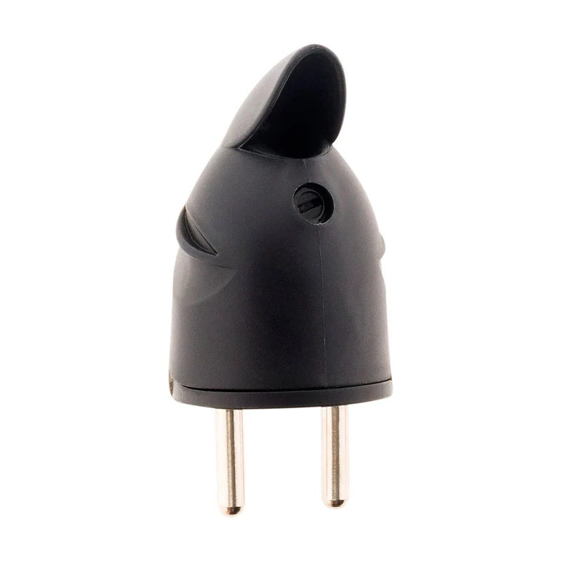 Fiche mâle coudée 16A 2P+T - Zenitech
