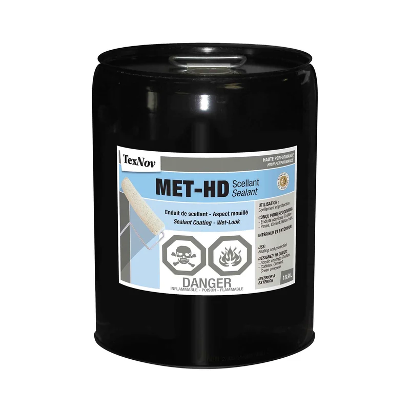Enduit de scellant Met-HD à aspect mouillé, 18,9 L