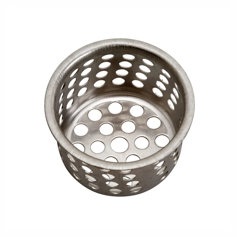 Panier-filtre pour évier, 1" (chrome)