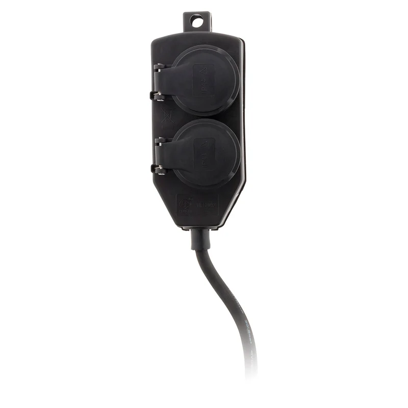 Boitier dérivation 4 prises IP44 5m Zenitech